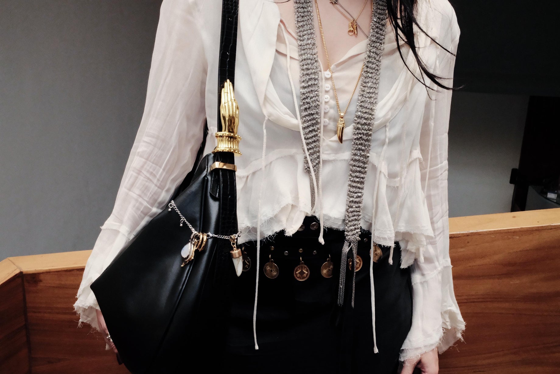 Styled in Silver & Lush, Mariana’s version