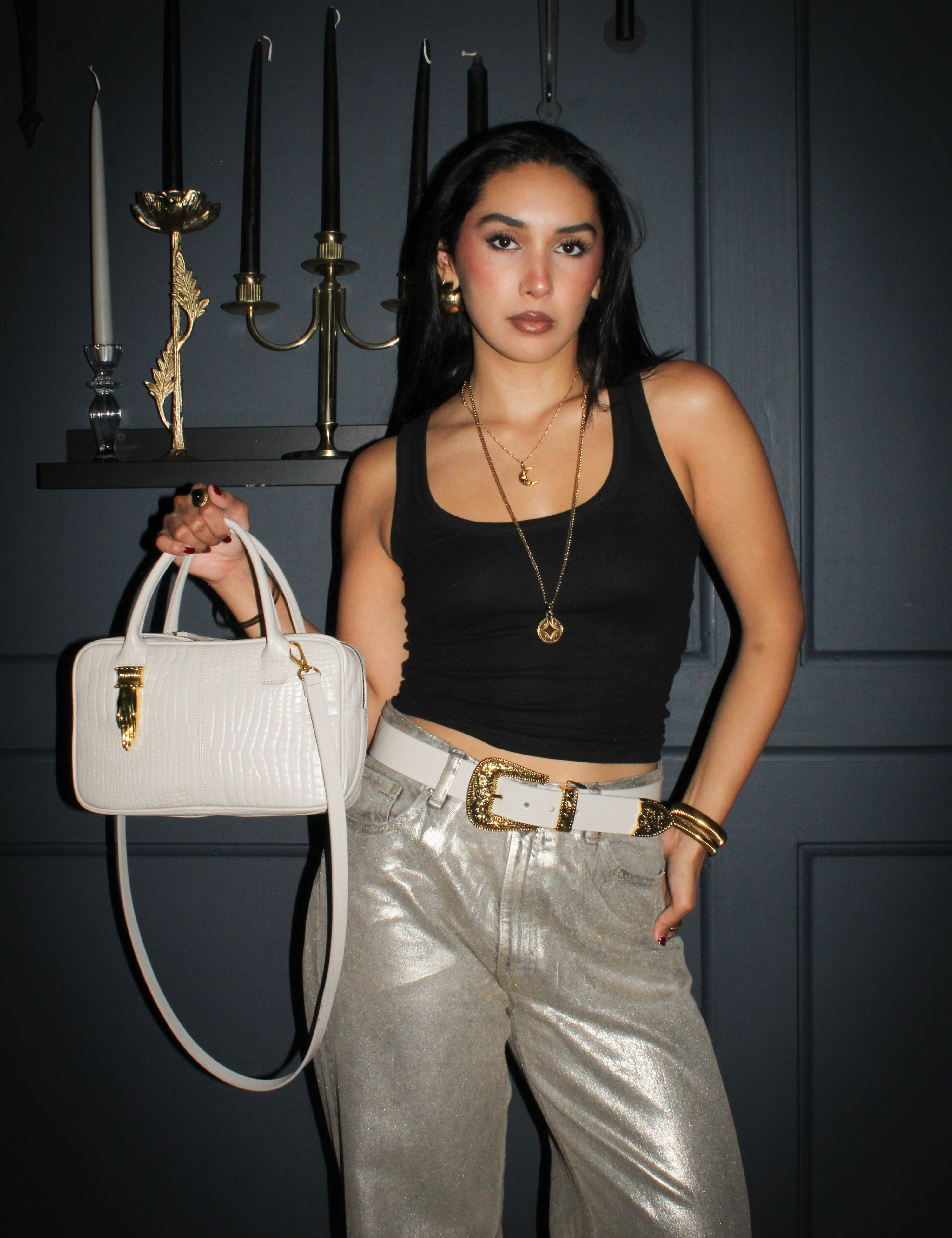 Western Belt Ivory Gold