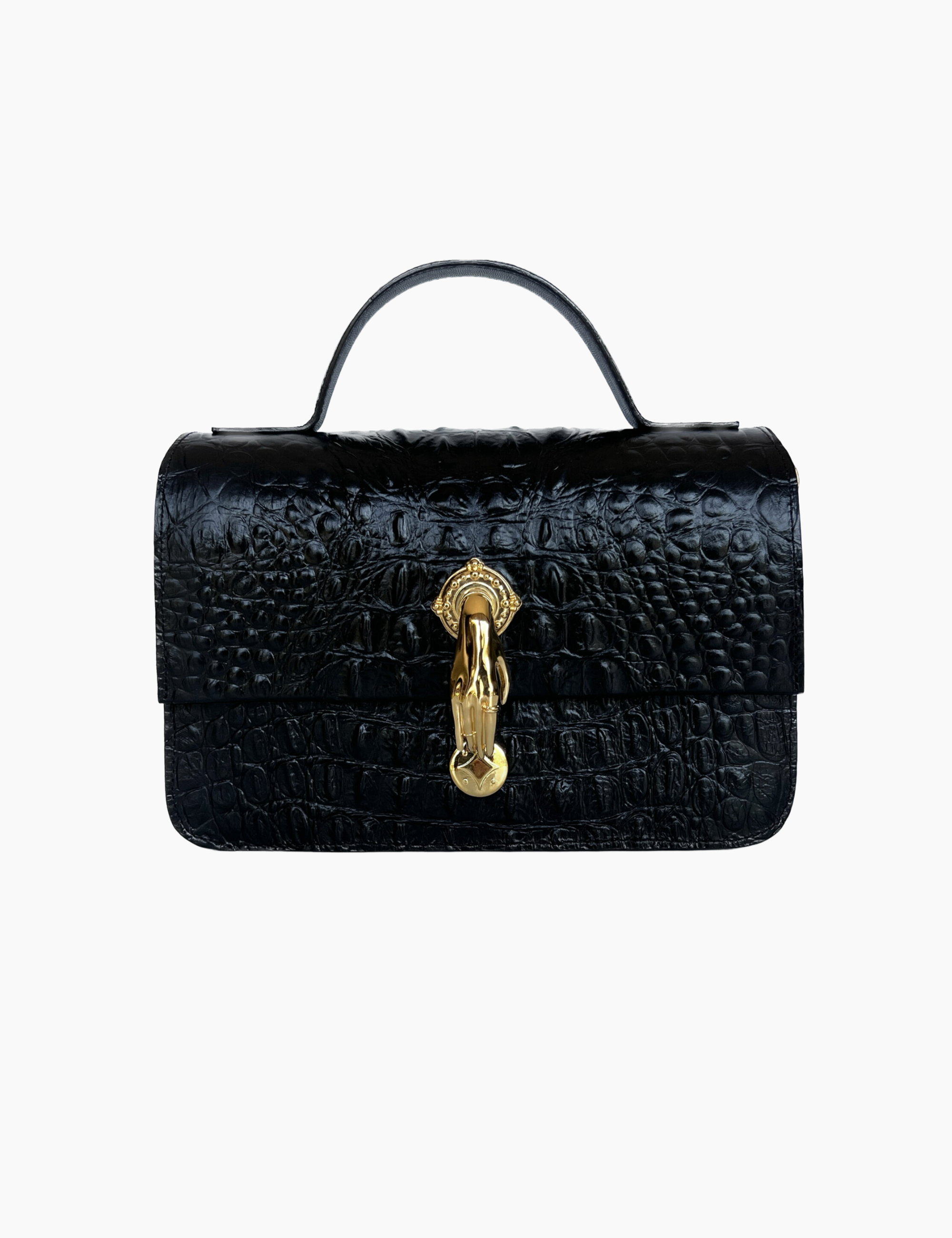 Classic Midi Bag Gilded Lure Coco Gold