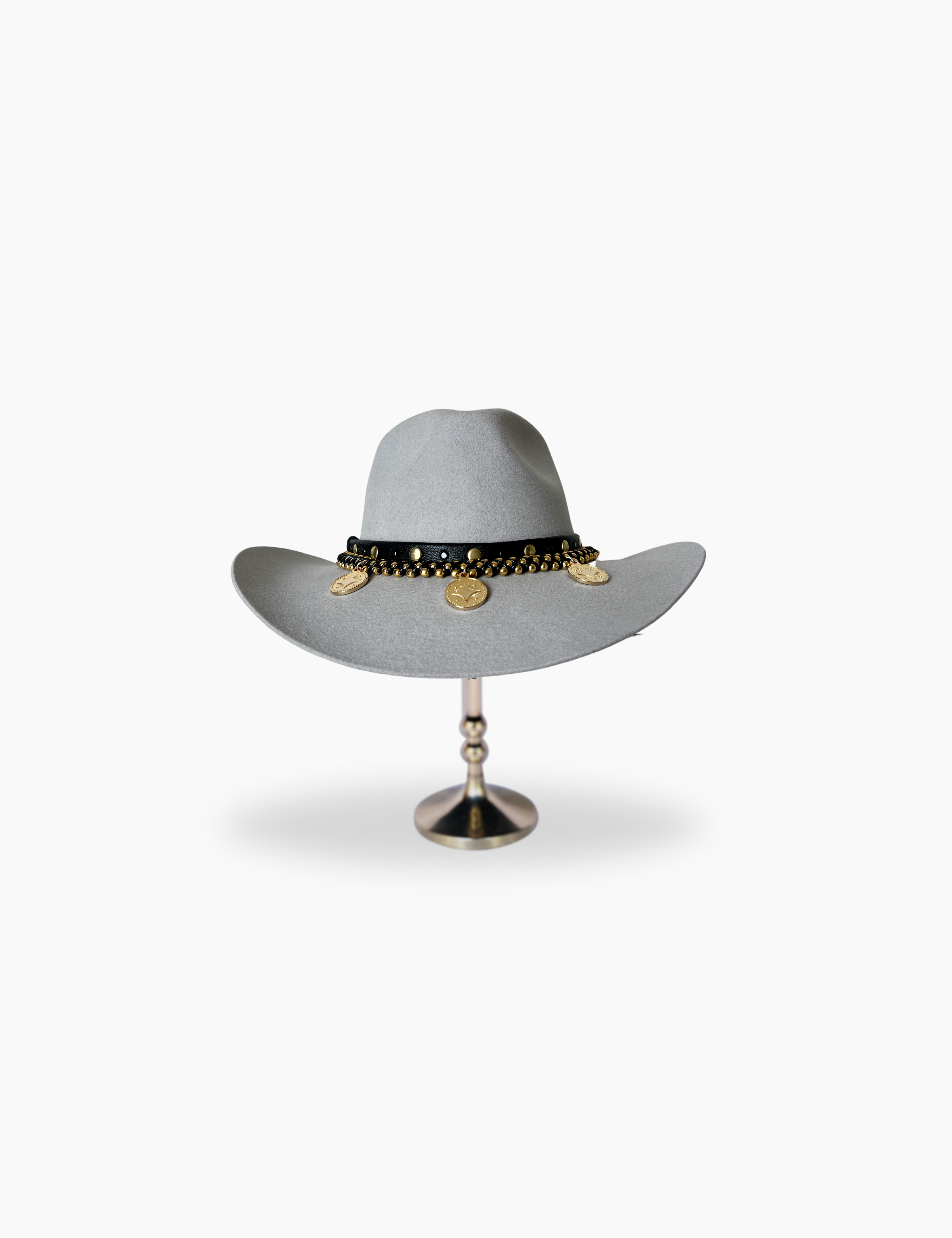 Gray Jaleo Wool Hat