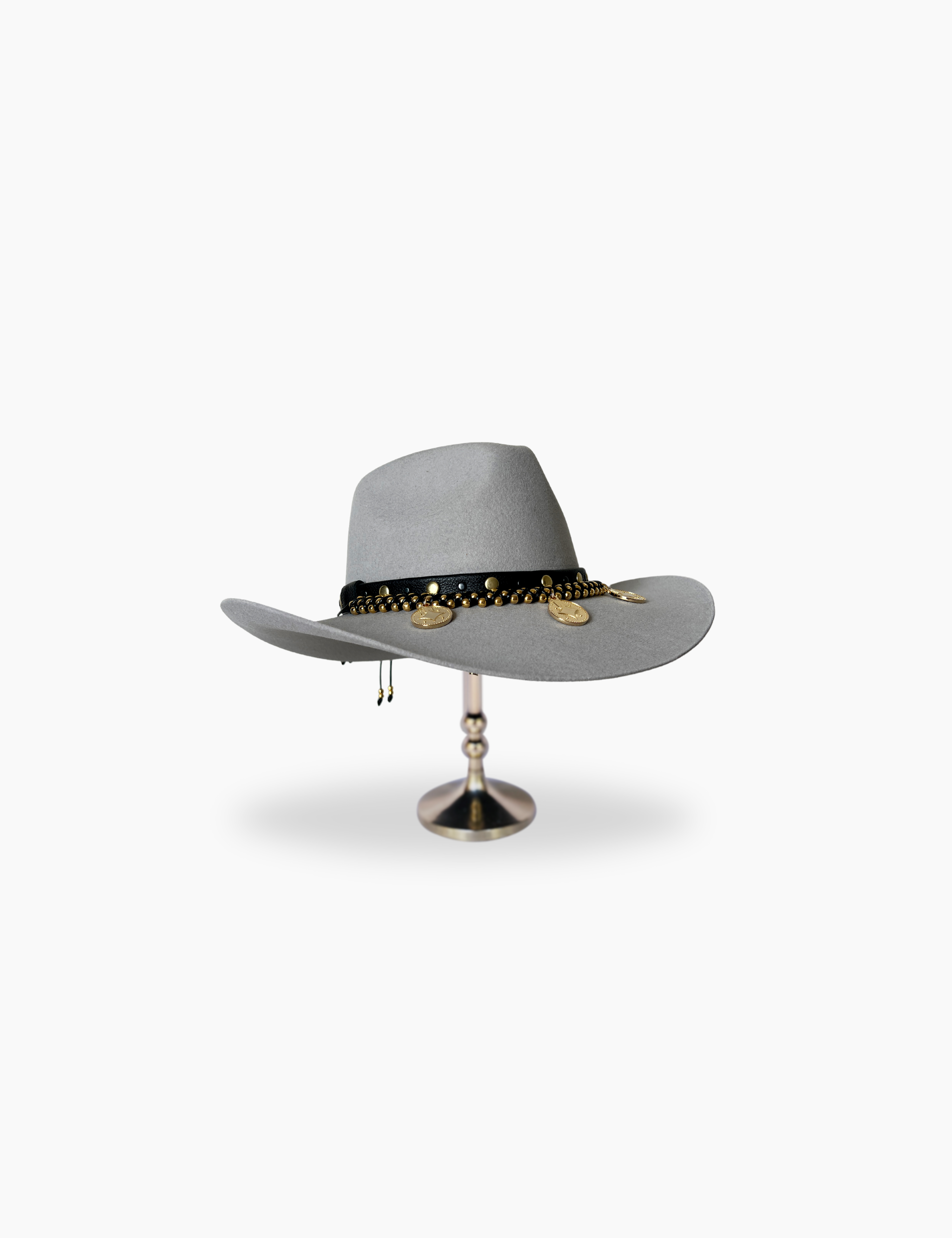 Gray Jaleo Wool Hat