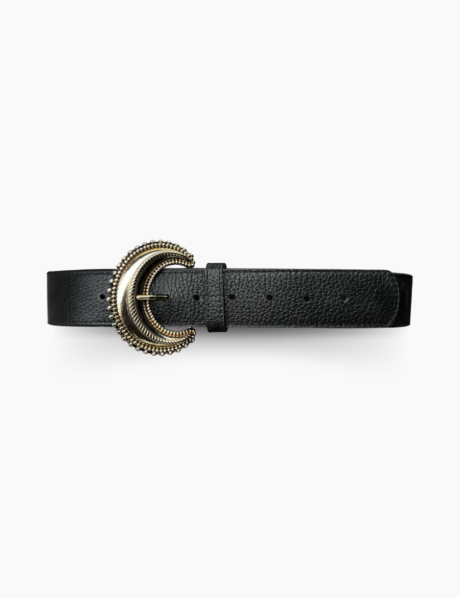 Boheme Belt Black Gold