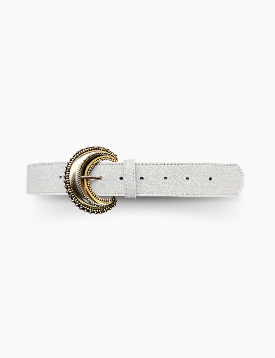 Boheme Belt Ivory Gold