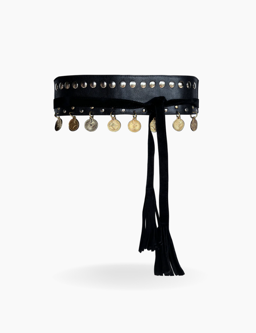 Coins Wrap Belt