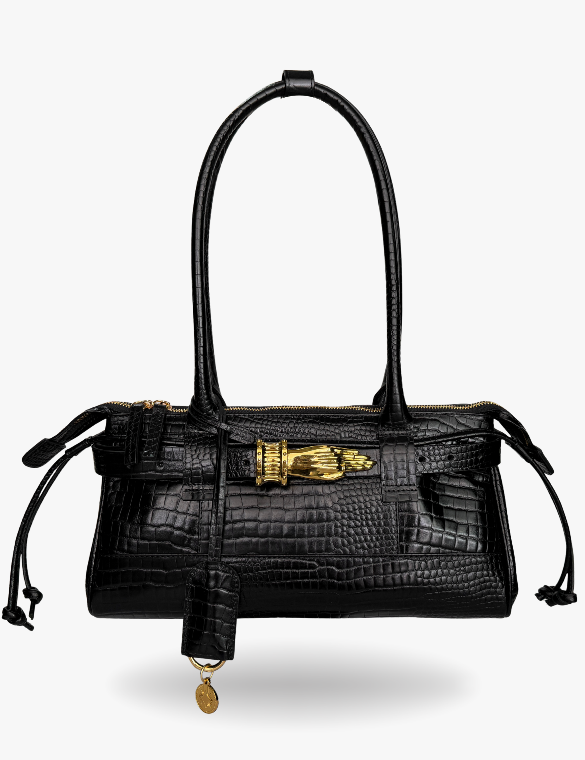 The East West Gilded Lure Bag Black