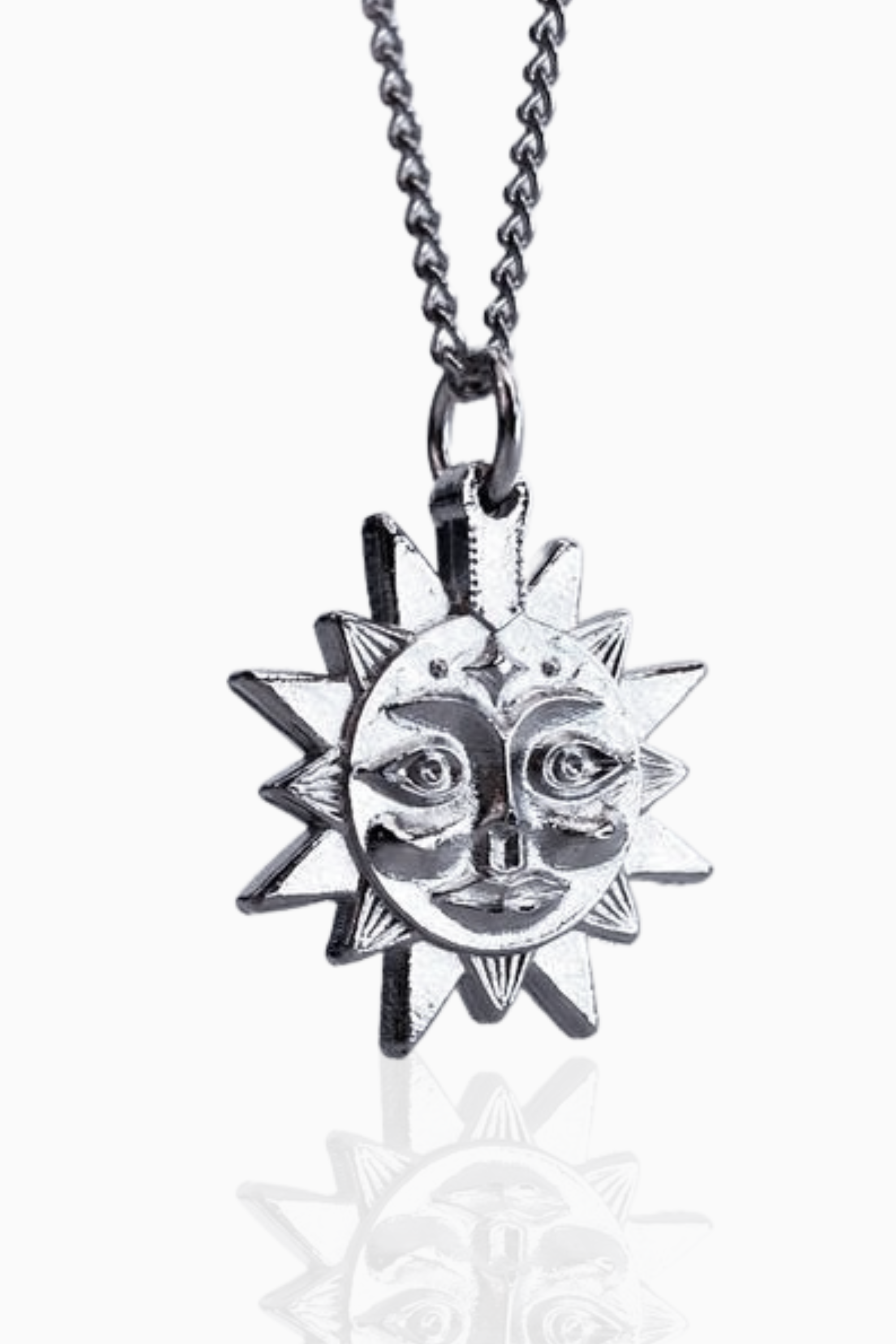 Stellar Silver Charm Necklace