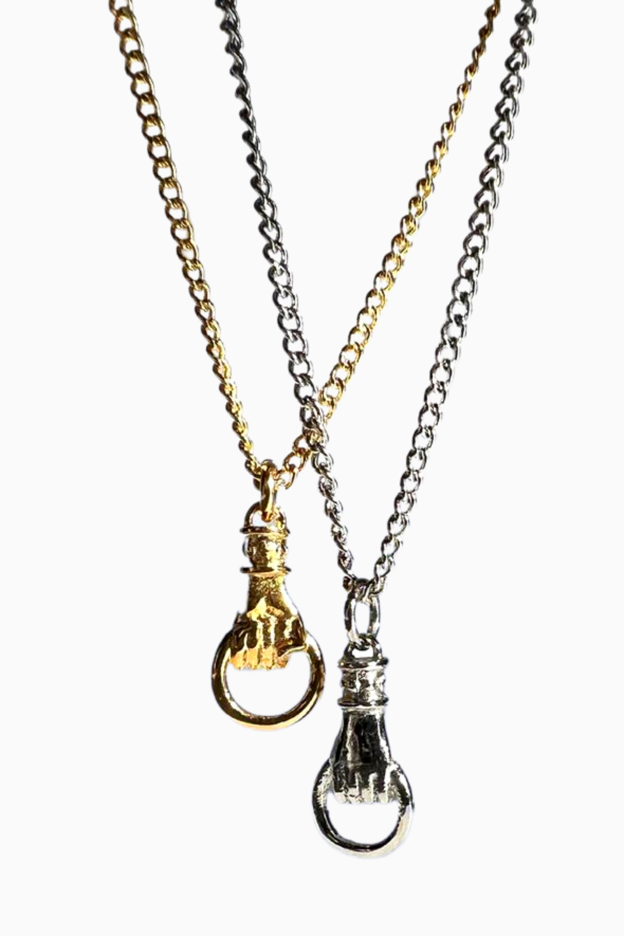 The Mini Gilded Lure Gold Necklace